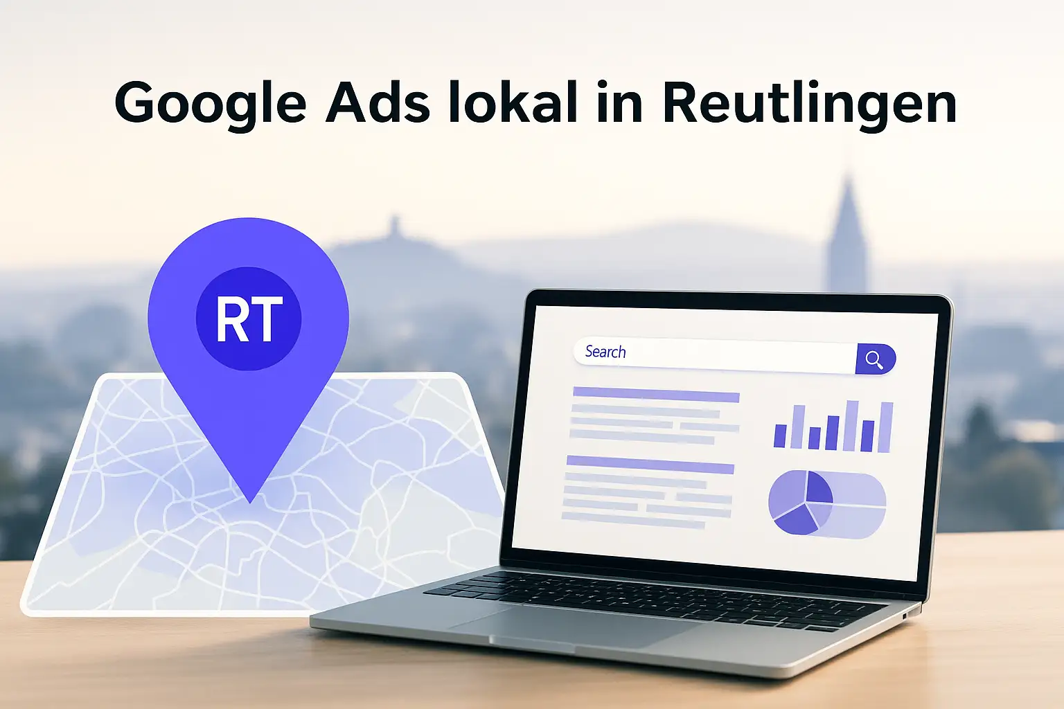 Google Ads lokal in Reutlingen – Titelbild